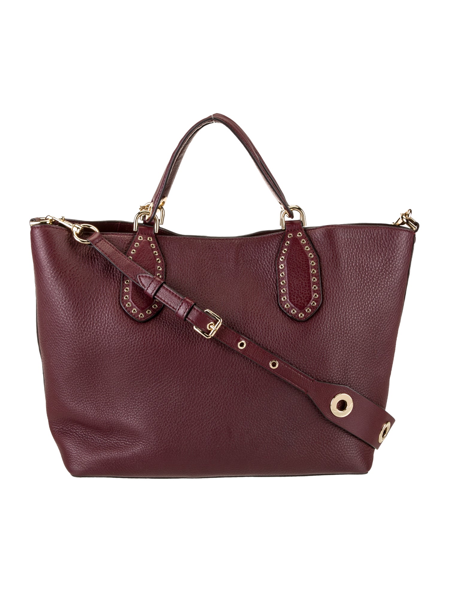 Michael Kors Leather Top Handle Bag